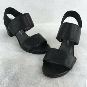 Stuart Weitzman Black Strappy Sandal